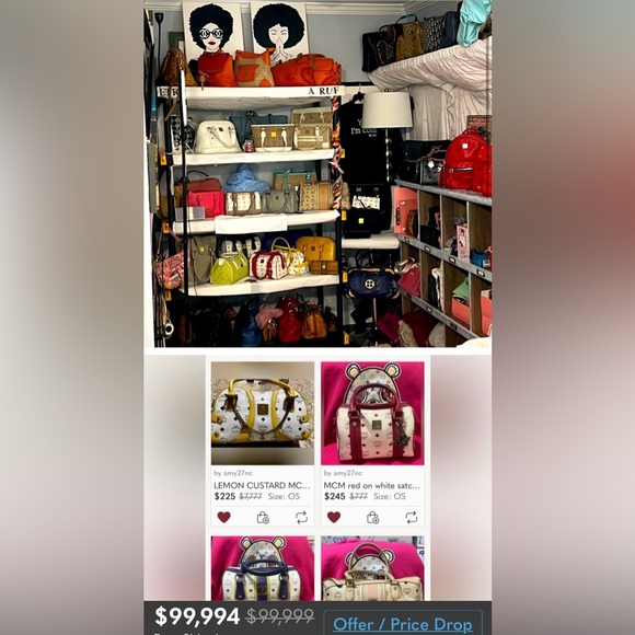 Like This One ❤️👈 For Show Notifications 📣 and Check Out Closet MCM COACH DOONEY - Picture 3 of 12